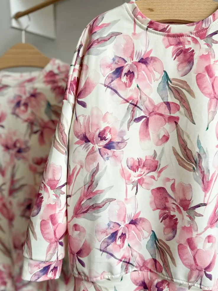 Bluza damska kwiatowa akwarela