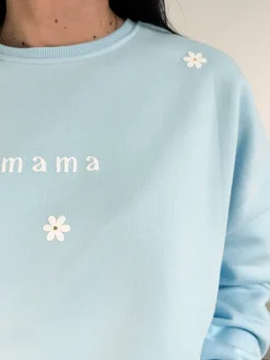 Bluza damska z nadrukiem stokrotek mama