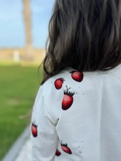 Bluza dla dziecka truskawki