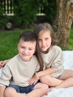 Bluza dziecięca beżowa