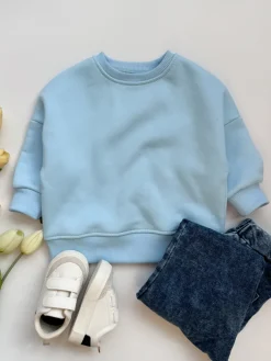 Bluza dziecięca błękitna