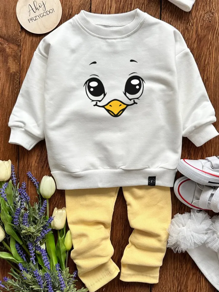 Bluza dziecięca buzia kurczaczka