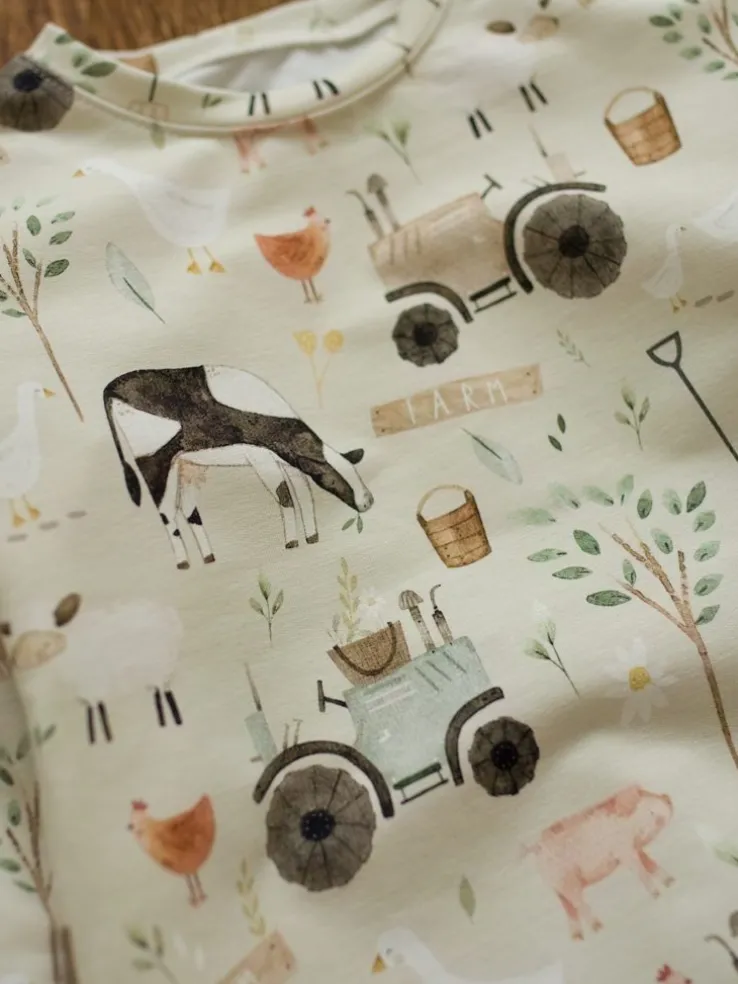 Bluza dziecięca farma