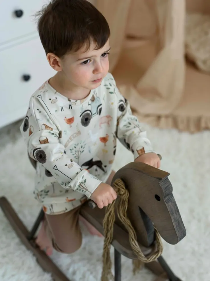 Bluza dziecięca farma