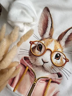 Bluza dziecięca króliczek na luzie