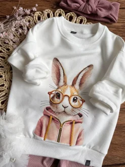 Bluza dziecięca króliczek na luzie