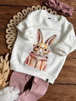 Bluza dziecięca króliczek na luzie