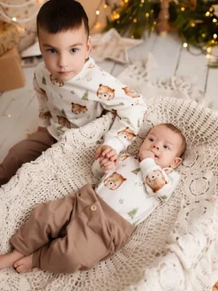 Bluza dziecięca niedźwiadki w lesie