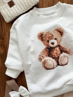 Bluza dziecięca pluszowy misio