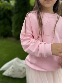 Bluza dziecięca różowa