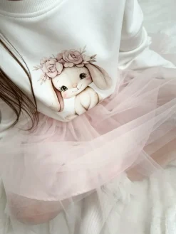 Bluza dziecięca słodki pluszowy zajączek