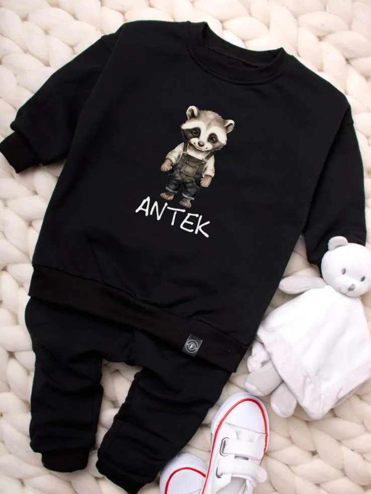 Bluza dziecięca szop w ogrodniczkach