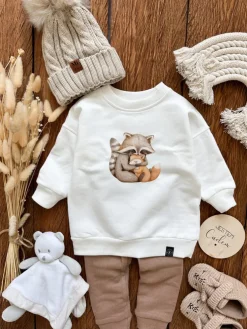 Bluza dziecięca szop z liskiem
