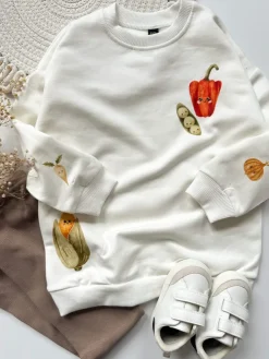 Bluza dziecięca warzywa