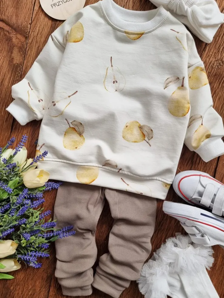 Bluza dziecięca w gruszki