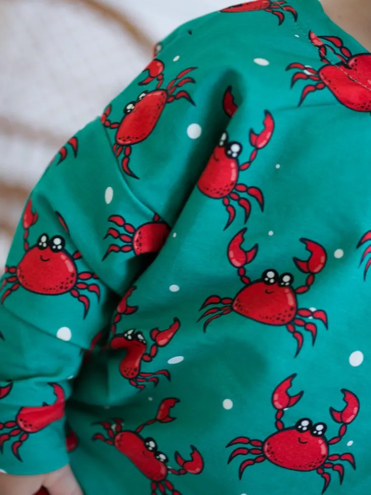 Bluza dziecięca w kraby