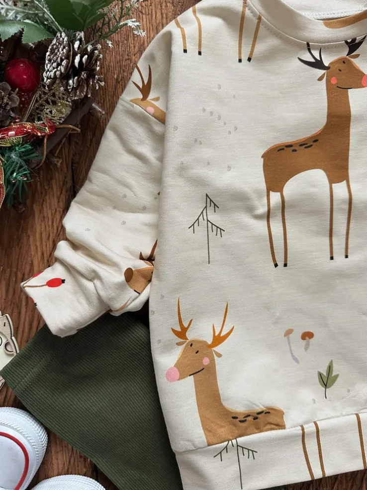 Bluza dziecięca w renifery