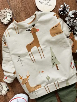 Bluza dziecięca w renifery