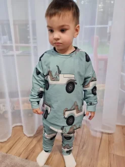 Bluza dziecięca w samochody