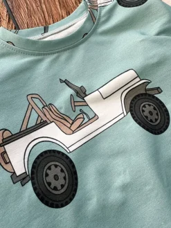 Bluza dziecięca w samochody