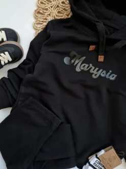 Bluza dziecięca z kapturem z nadrukiem imienia