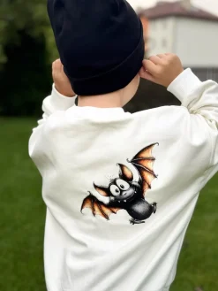 Bluza dziecięca z nadrukiem nietoperza