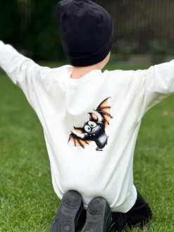Bluza dziecięca z nadrukiem nietoperza