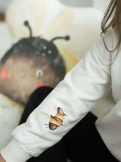 Bluza dziecięca z nadrukiem pszczółek