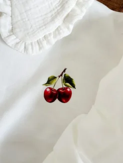 Bluza dziecięca z nadrukiem wisienek
