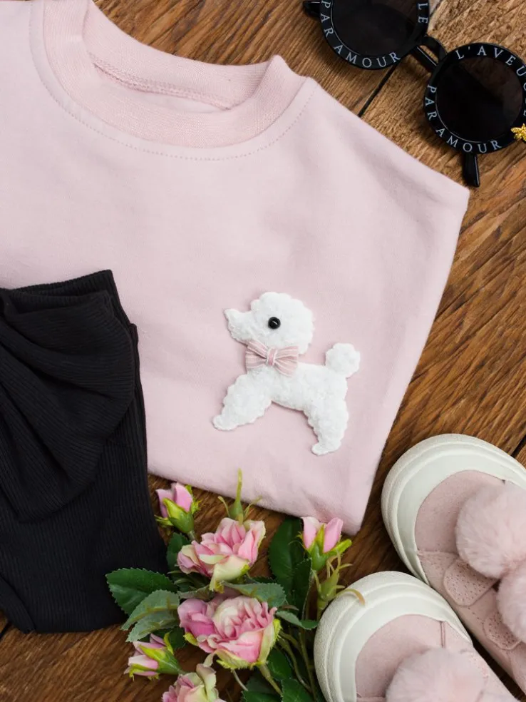 Bluza dziecięca z pieskiem