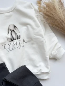 Bluza dziecięca z zajączkiem małe cudo