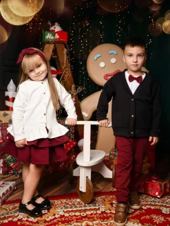 Bluza kardigan dla dziecka rozpinany czarny