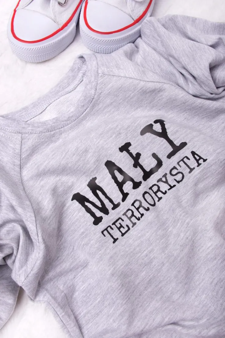 Bluza mały terrorysta/mała terrorystka