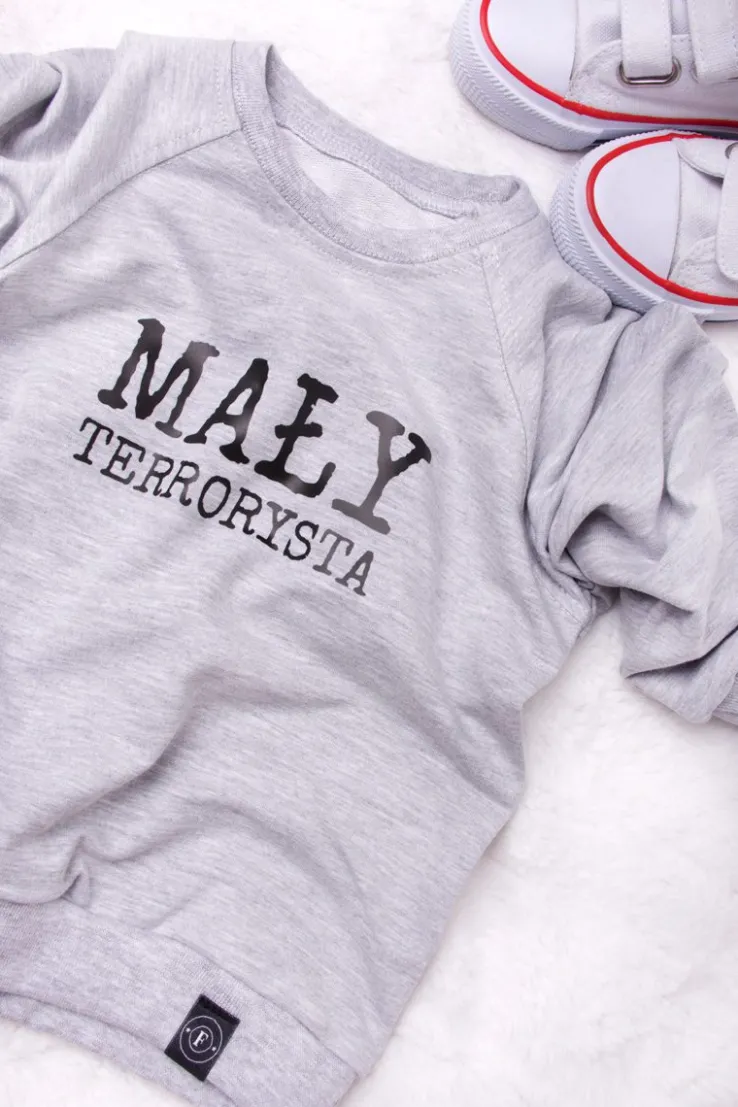 Bluza mały terrorysta/mała terrorystka