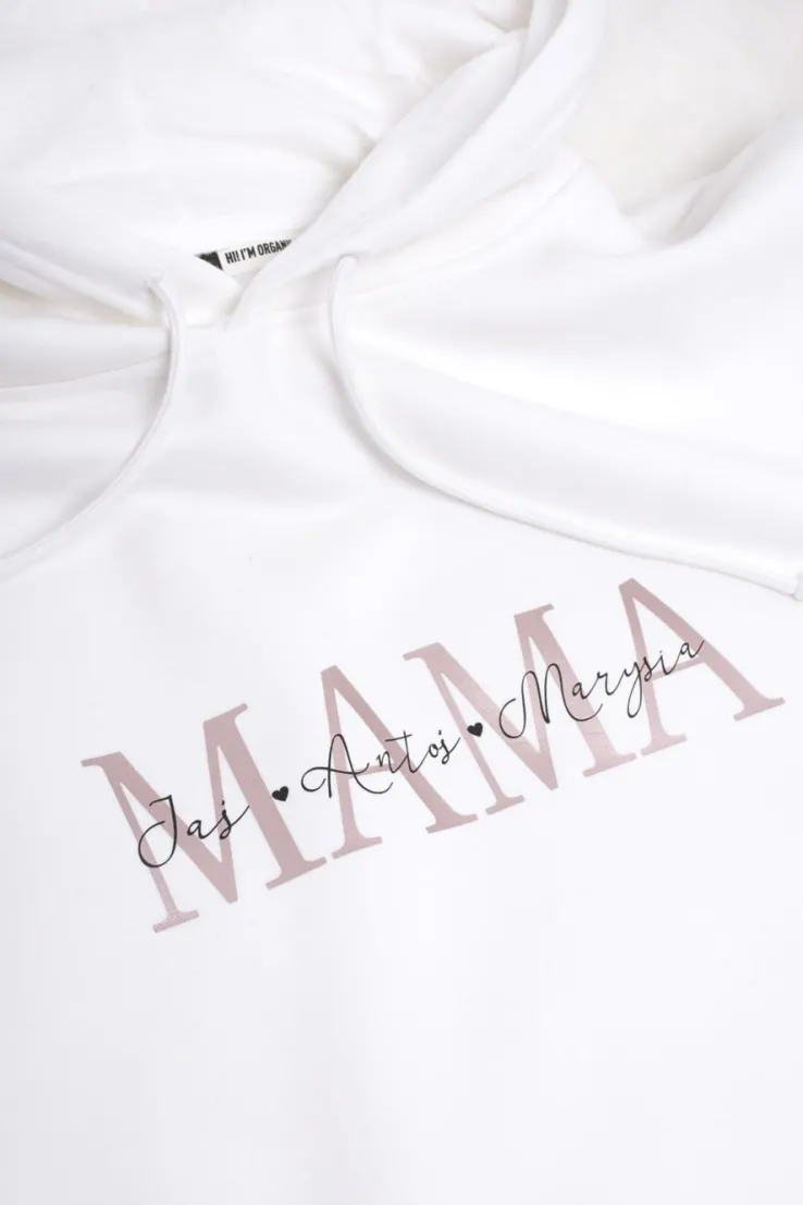 Bluza unisex Mama + imiona dzieci