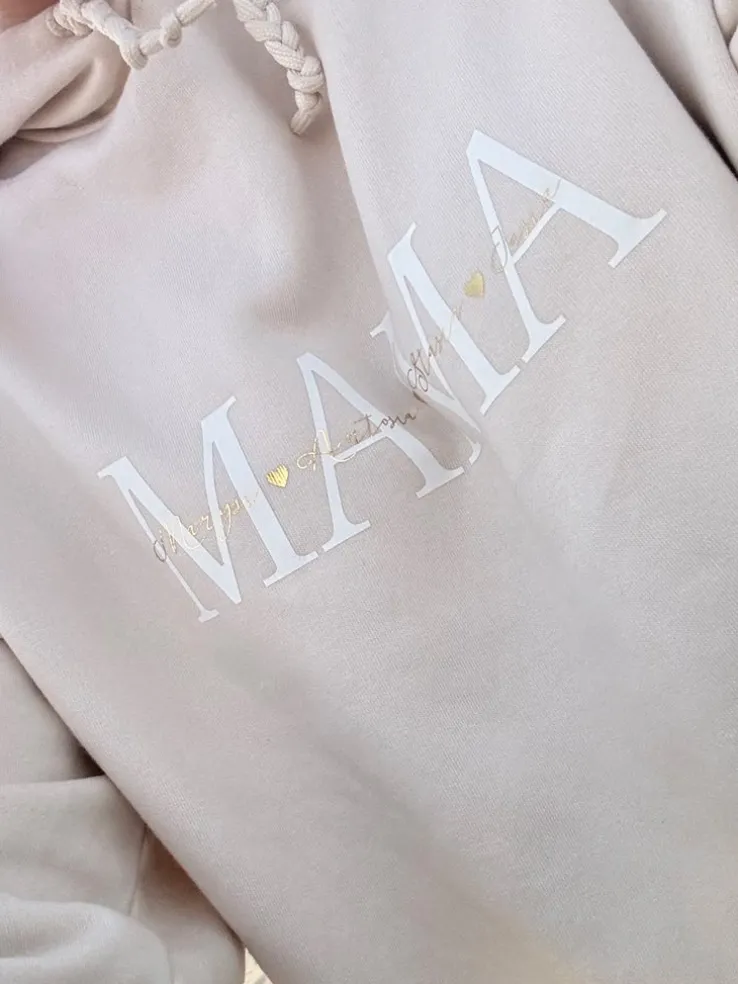 Bluza unisex Mama + imiona dzieci