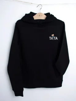 Bluza unisex z kapturem tata miś w koszuli