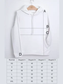 Bluza unisex z kapturem z kwiatowym wieńcem miłość definicja