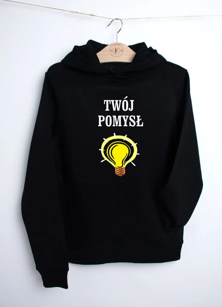 Bluza unisex z własnym nadrukiem