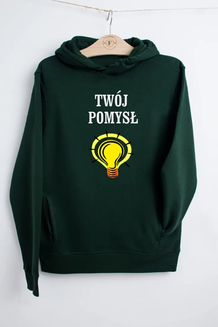 Bluza unisex z własnym nadrukiem