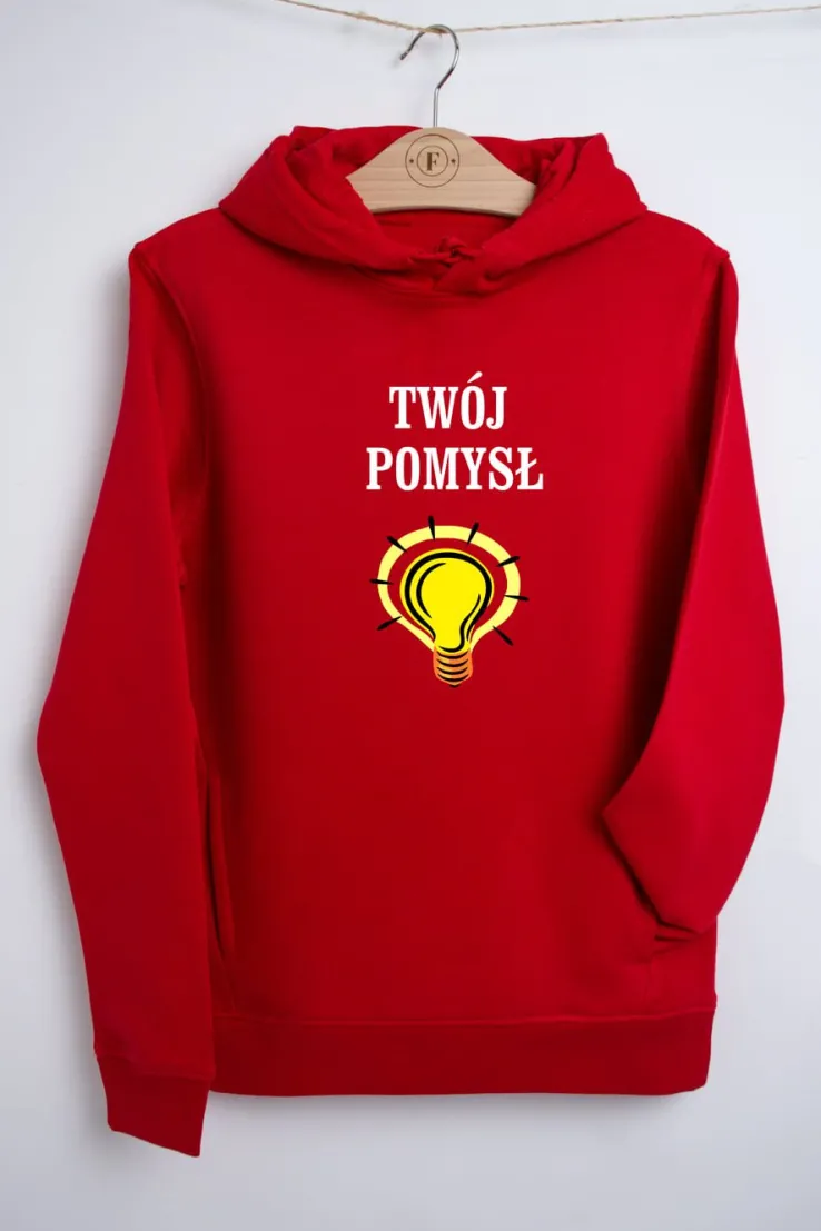 Bluza unisex z własnym nadrukiem