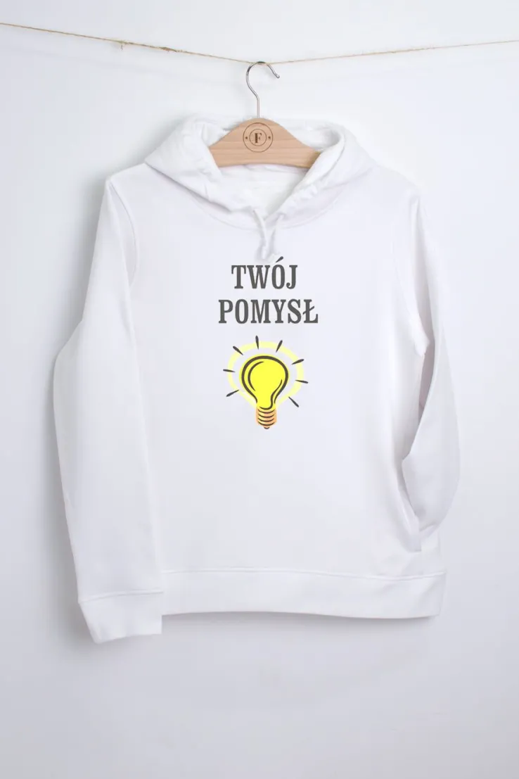 Bluza unisex z własnym nadrukiem