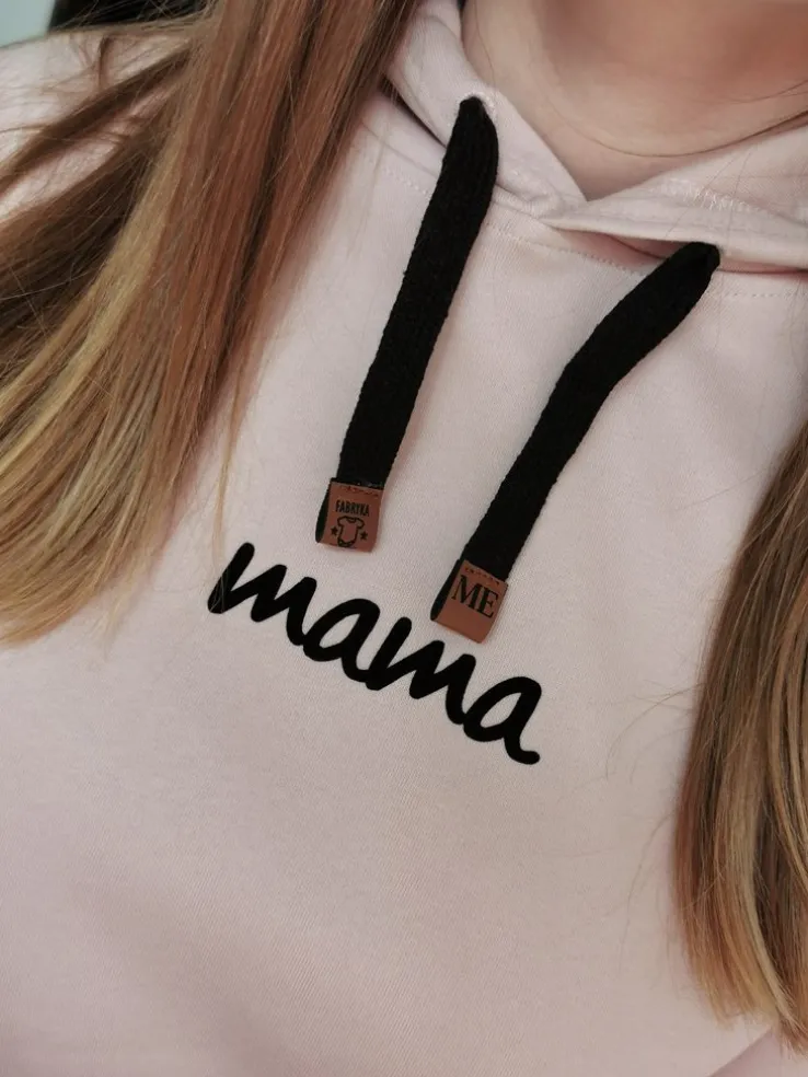 Bluza z kapturem dla mamy z imionkami dzieci