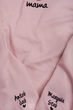 Bluza z kapturem dla mamy z imionkami dzieci