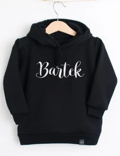 Bluza z kapturem i imieniem dziecka
