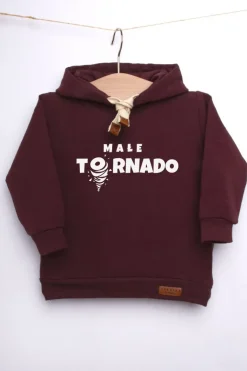 Bluza z kapturem małe tornado