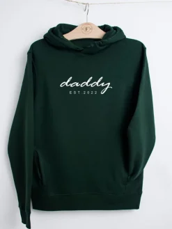 Bluza z kapturem z nadrukiem daddy est.