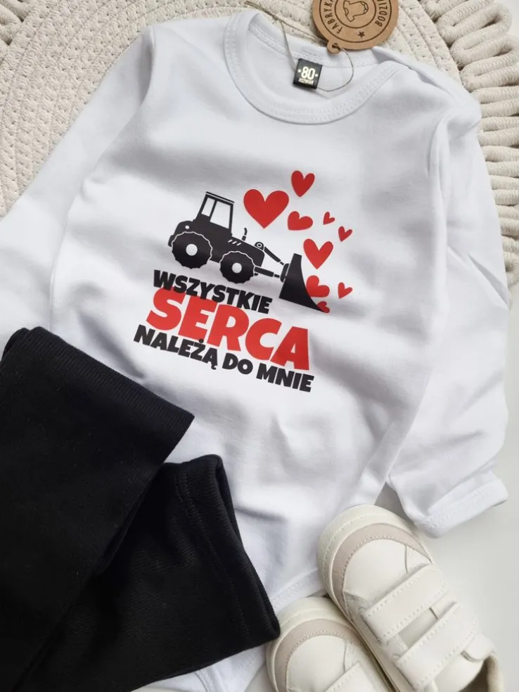 Body dla niemowlaka wszystkie serca należą do mnie