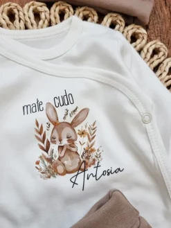 Body kopertowe dla niemowlaka zajączek małe cudo