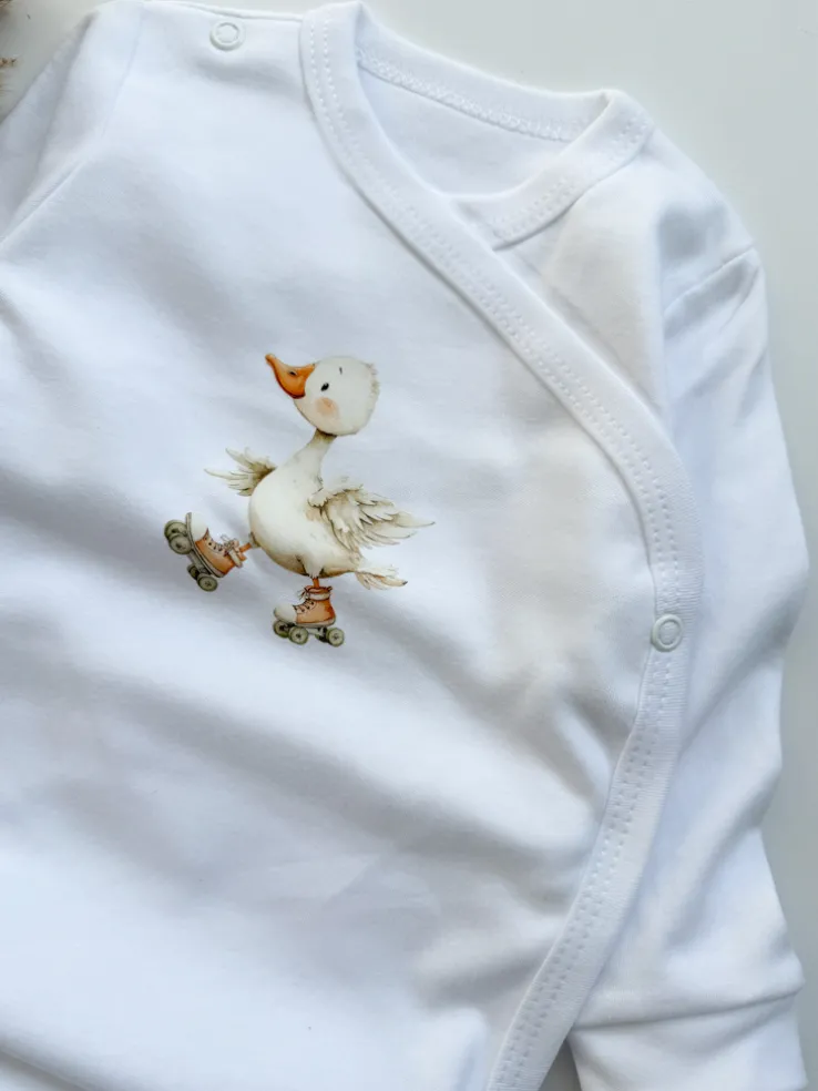 Body kopertowe kaczuszka na wrotkach